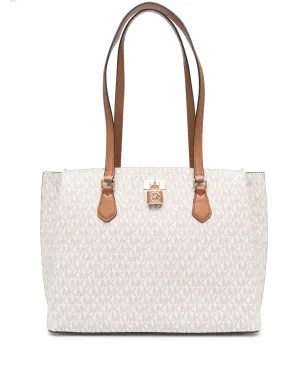 Michael Michael Kors モノグラム柄 ラージ トートバッグ（ニュートラル） - サムネイル1