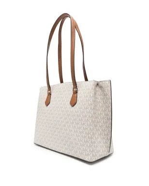 Michael Michael Kors モノグラム柄 ラージ トートバッグ（ニュートラル） - サムネイル3
