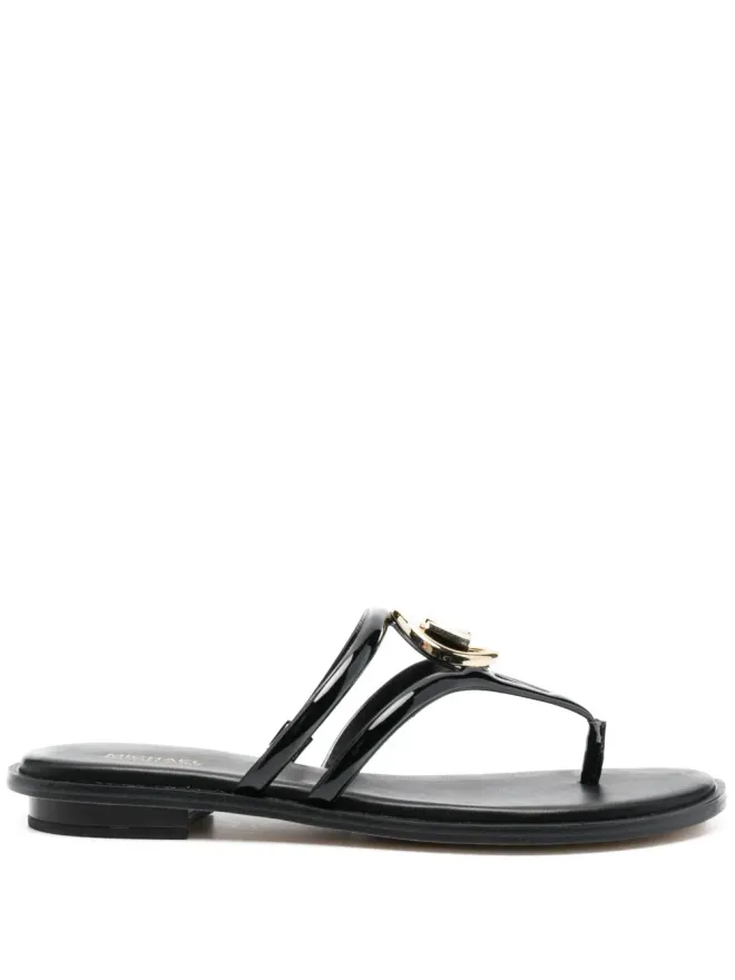 Michael Michael Kors Michael Michael Kors ロゴプレート・トングストラップサンダルの商品画像