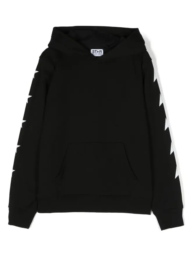 Golden Goose Kids Golden Goose Kids 星柄コットン混紡フーディの商品画像