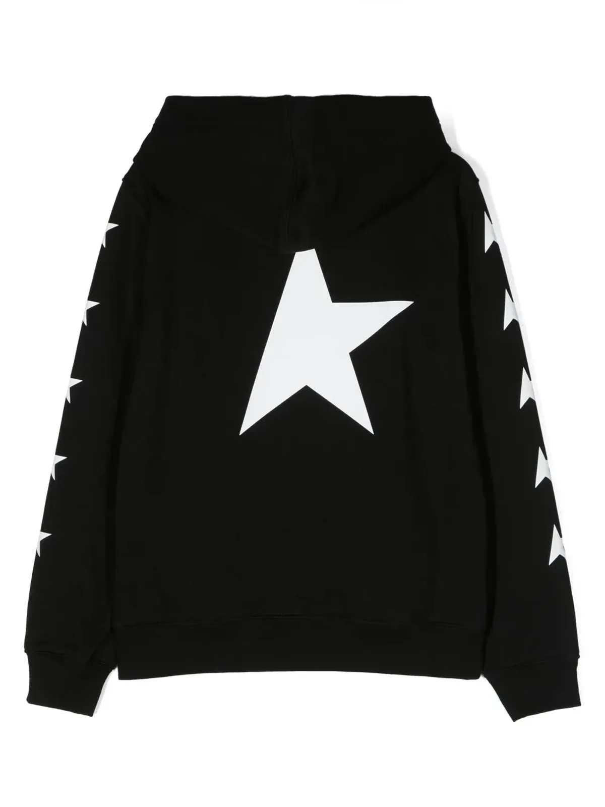 Golden Goose Kids 星柄コットン混紡フーディ - 画像2