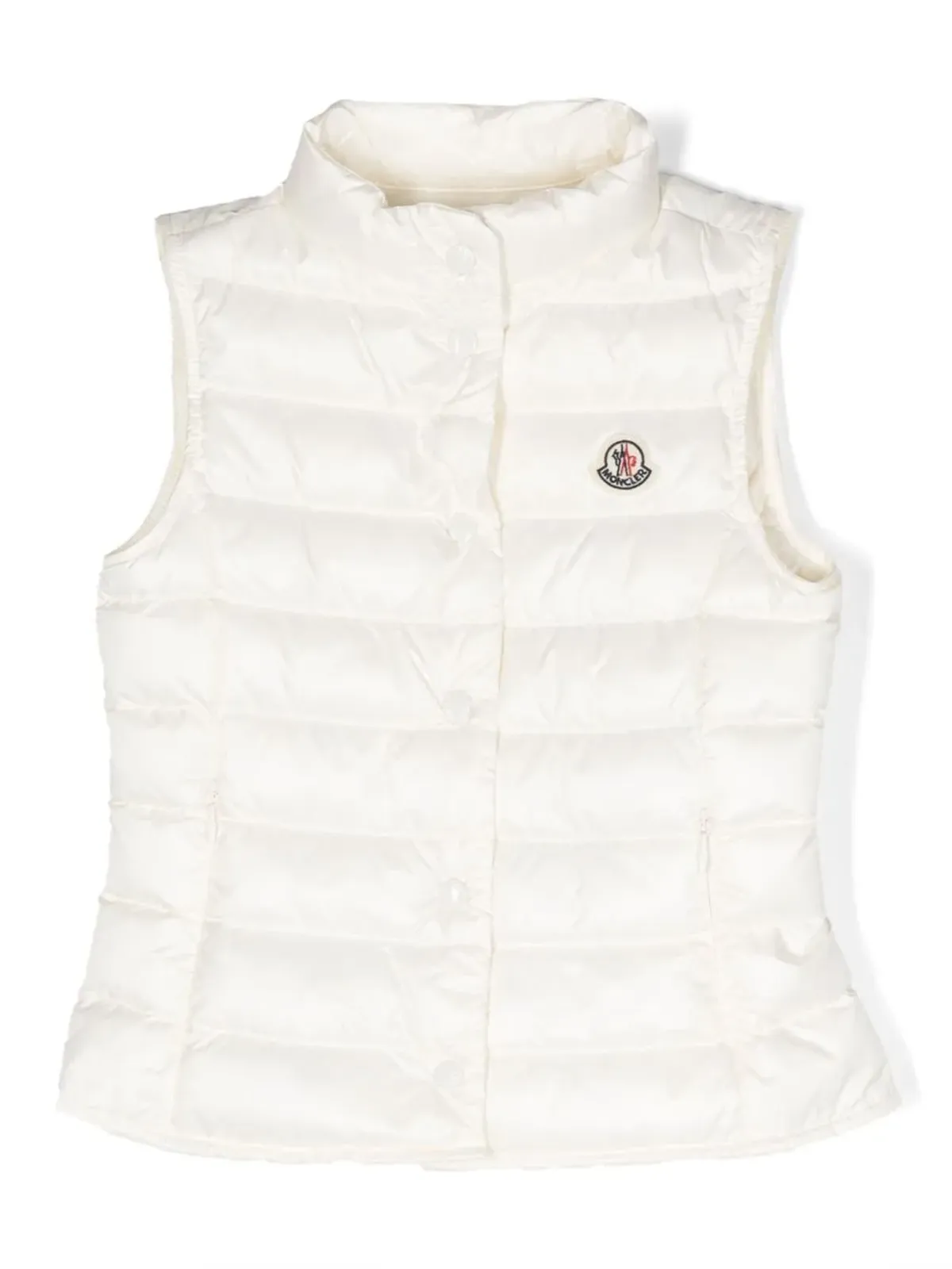 Moncler Enfant ロゴパッチ グースダウン ジレ - 画像1