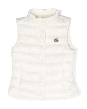 Moncler Enfant ロゴパッチ グースダウン ジレ - サムネイル1