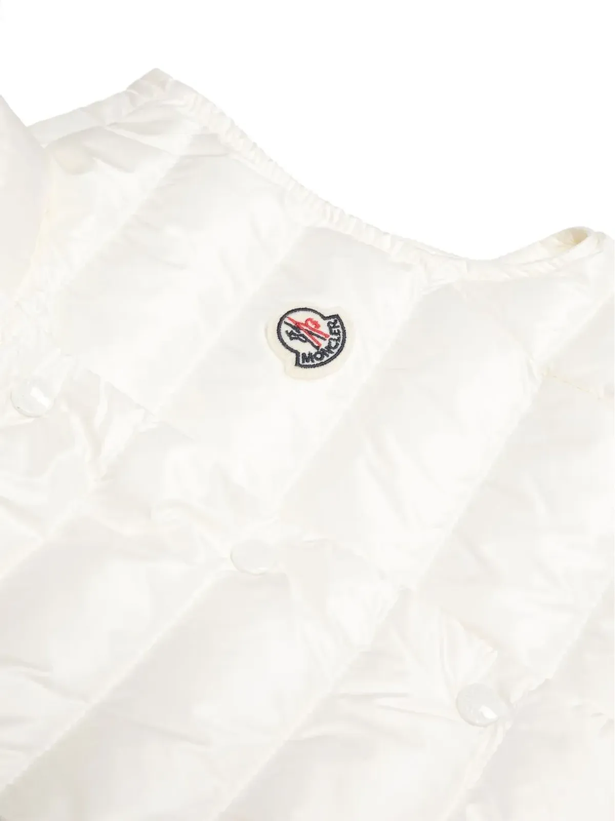 Moncler Enfant ロゴパッチ グースダウン ジレ - 画像3