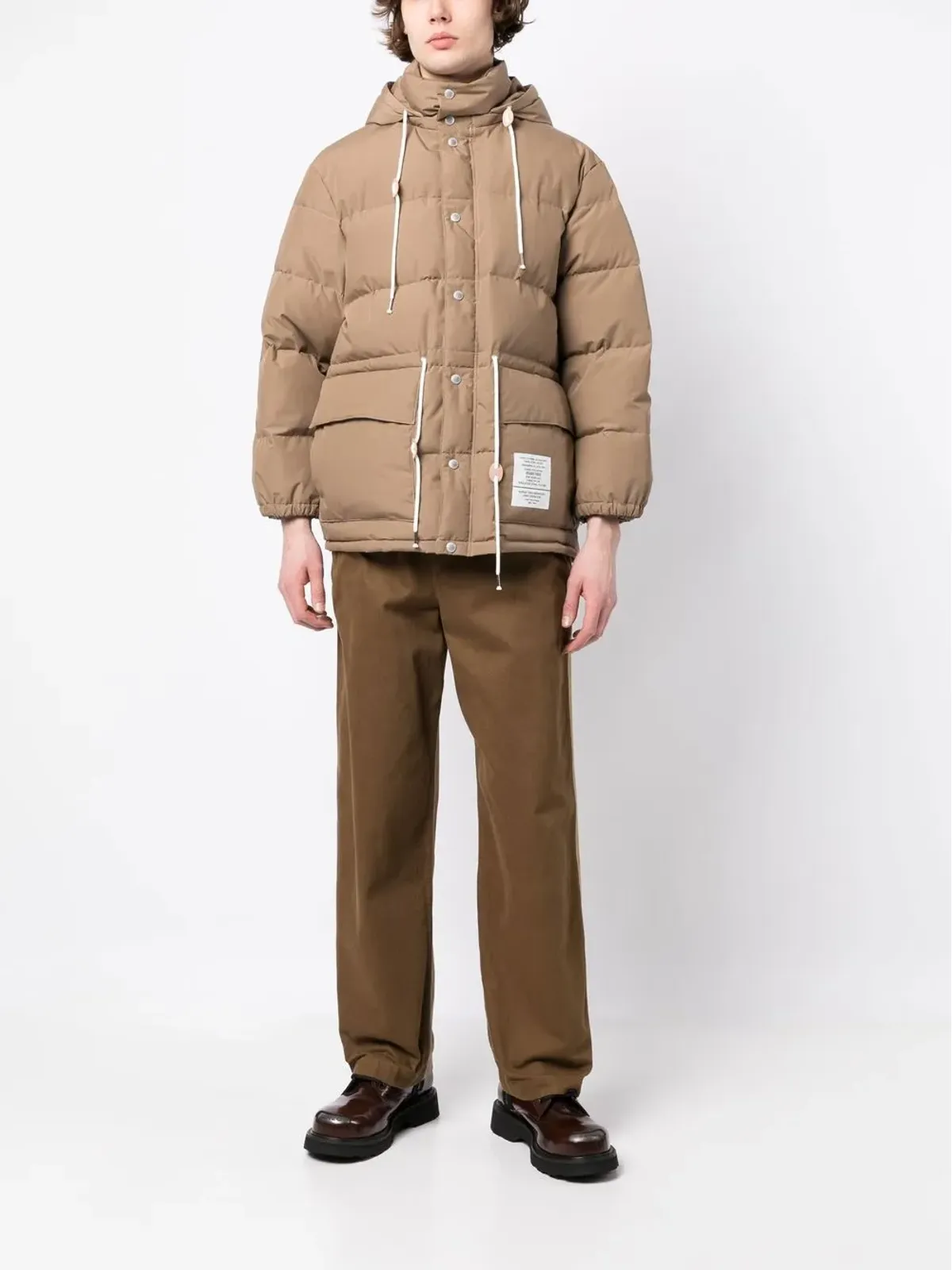 Neighborhood ロゴパッチ入りパデッドジャケット - 画像2