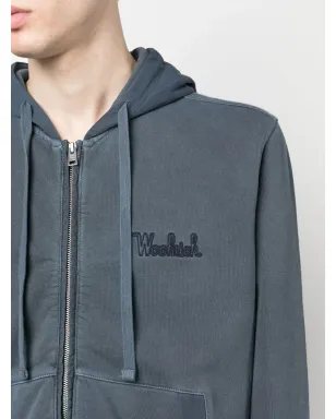 Woolrich 刺繍ロゴ コットン フーディー - サムネイル5