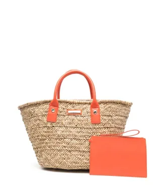 Melissa Odabash Corsica レザー トートバッグ - サムネイル1