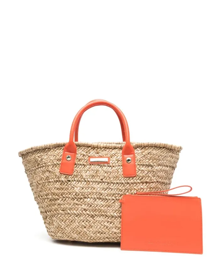 Melissa Odabash Melissa Odabash Corsica レザー トートバッグの商品画像