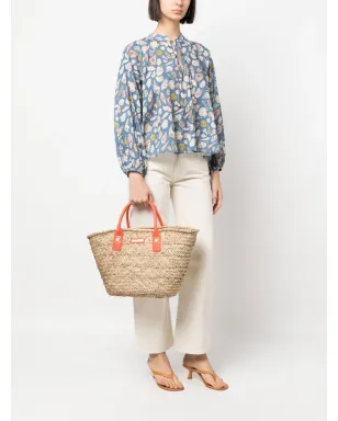 Melissa Odabash Corsica レザー トートバッグ - サムネイル2