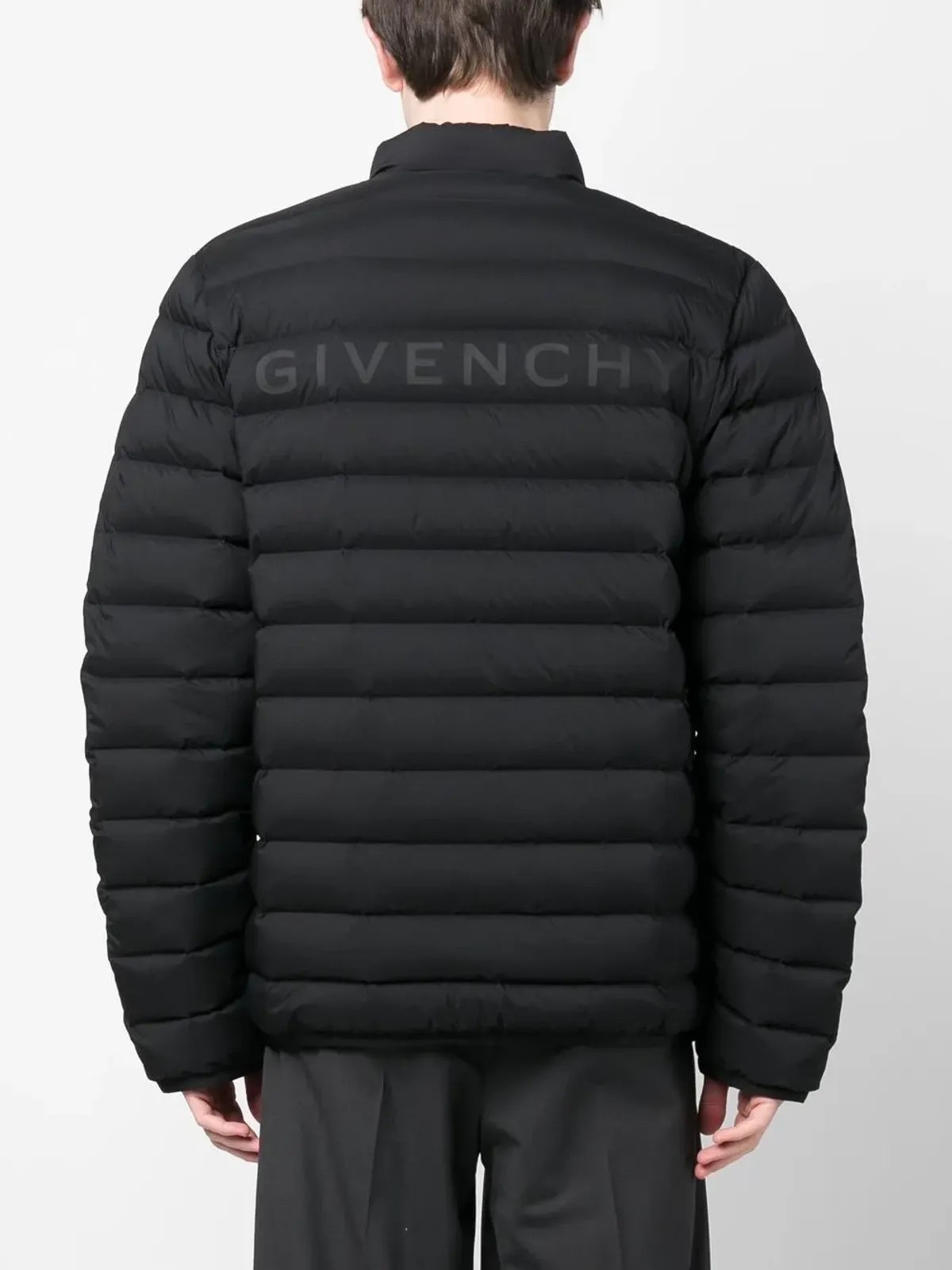 Givenchy ロゴプリント パファージャケット - 画像4