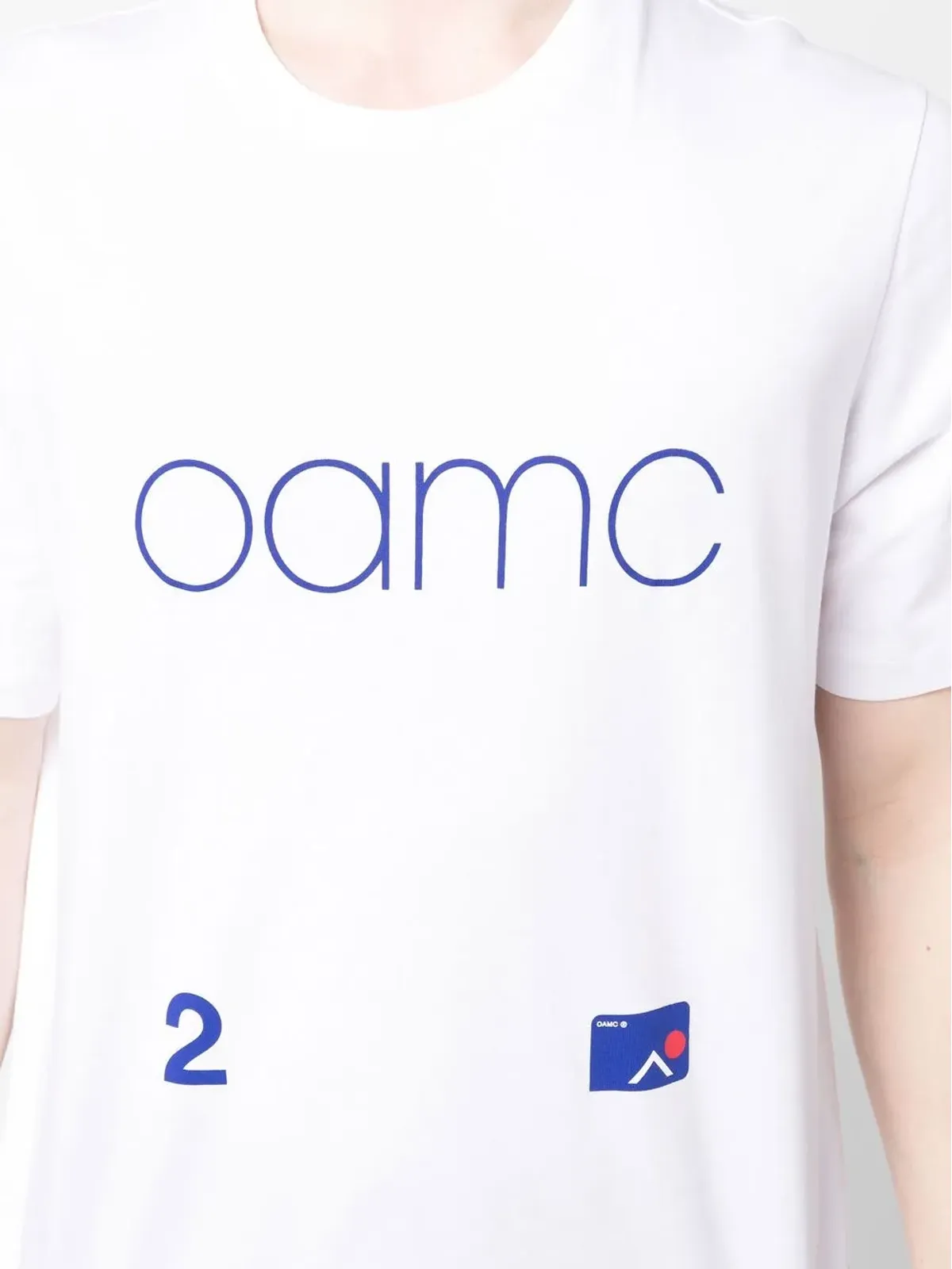 OAMC ロゴプリント コットンTシャツ - ホワイト - 画像5