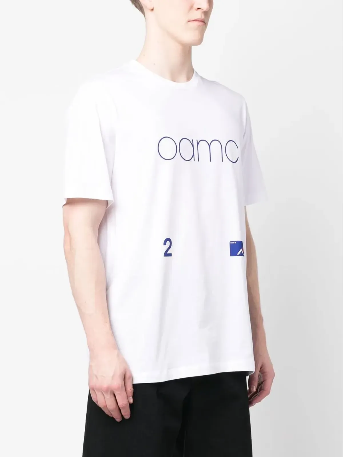 OAMC ロゴプリント コットンTシャツ - ホワイト - 画像3