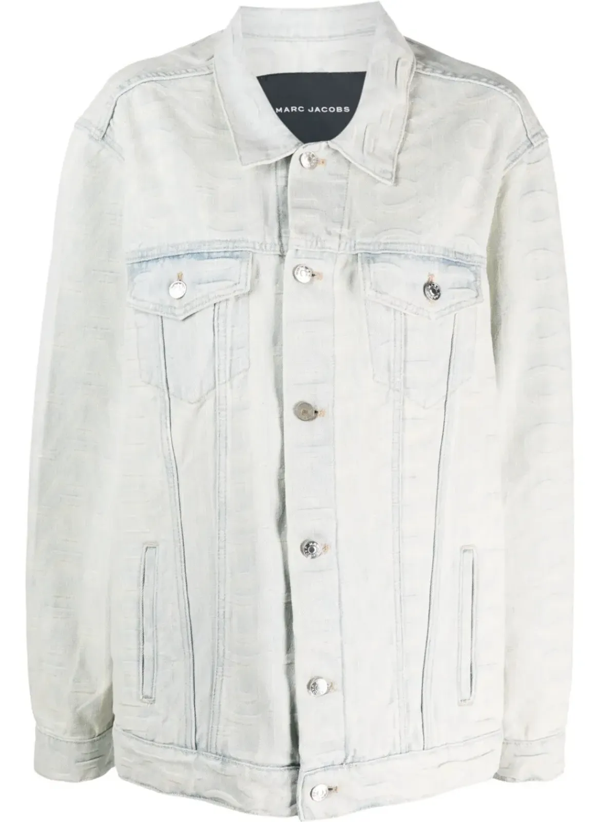 Marc Jacobs monogram denim jacket - Blue - 画像1