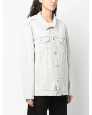 Marc Jacobs monogram denim jacket - Blue - サムネイル3