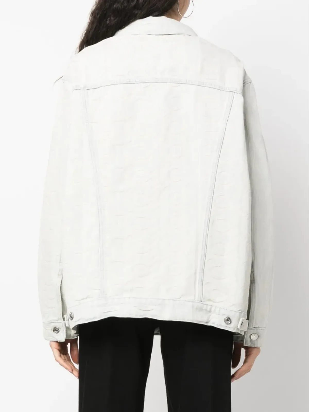 Marc Jacobs monogram denim jacket - Blue - 画像4
