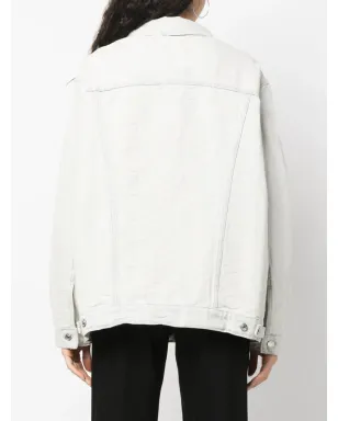 Marc Jacobs monogram denim jacket - Blue - サムネイル4