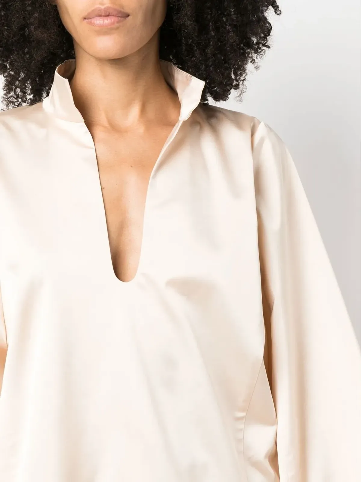 By Malene Birger 長袖ウールブラウス - 画像5