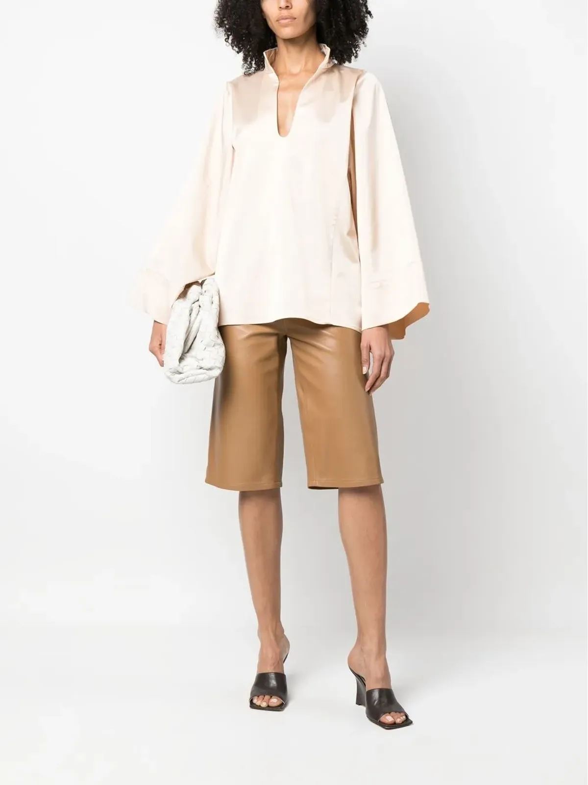 By Malene Birger 長袖ウールブラウス - 画像2