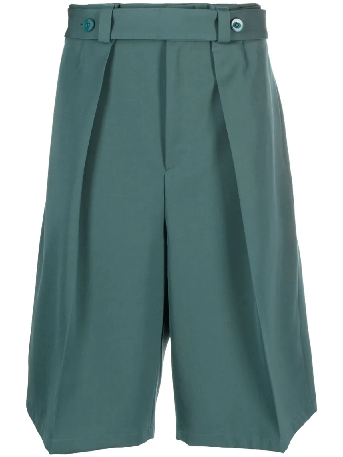 Jil Sander 膝丈ベルト付きショートパンツ - 画像1