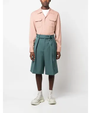 Jil Sander 膝丈ベルト付きショートパンツ - サムネイル2