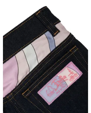 PUCCI Junior ミッドライズ・スリムカットジーンズ - サムネイル3