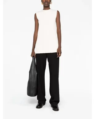 Jil Sander ノースリーブ編みニットトップ - サムネイル2