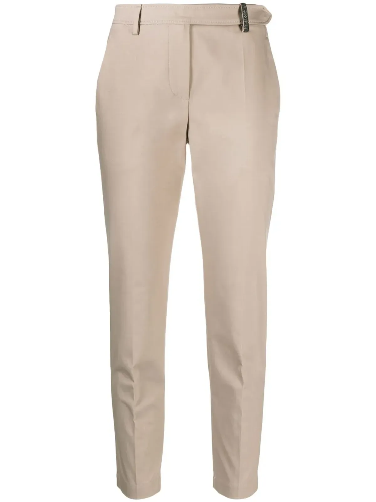 Brunello Cucinelli クロップド・スリムレッグパンツ - Neutrals - 画像1
