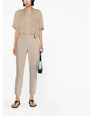 Brunello Cucinelli クロップド・スリムレッグパンツ - Neutrals - サムネイル2
