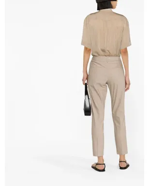 Brunello Cucinelli クロップド・スリムレッグパンツ - Neutrals - サムネイル3