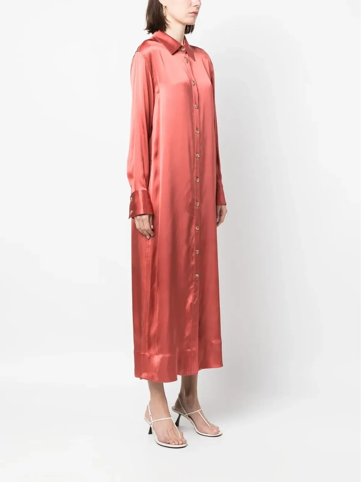 LouLou de Saison Ara shirt dress - 画像3
