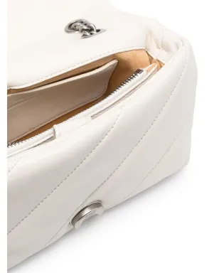 PINKO キルテッド・シープスキン ショルダーバッグ - White - サムネイル5