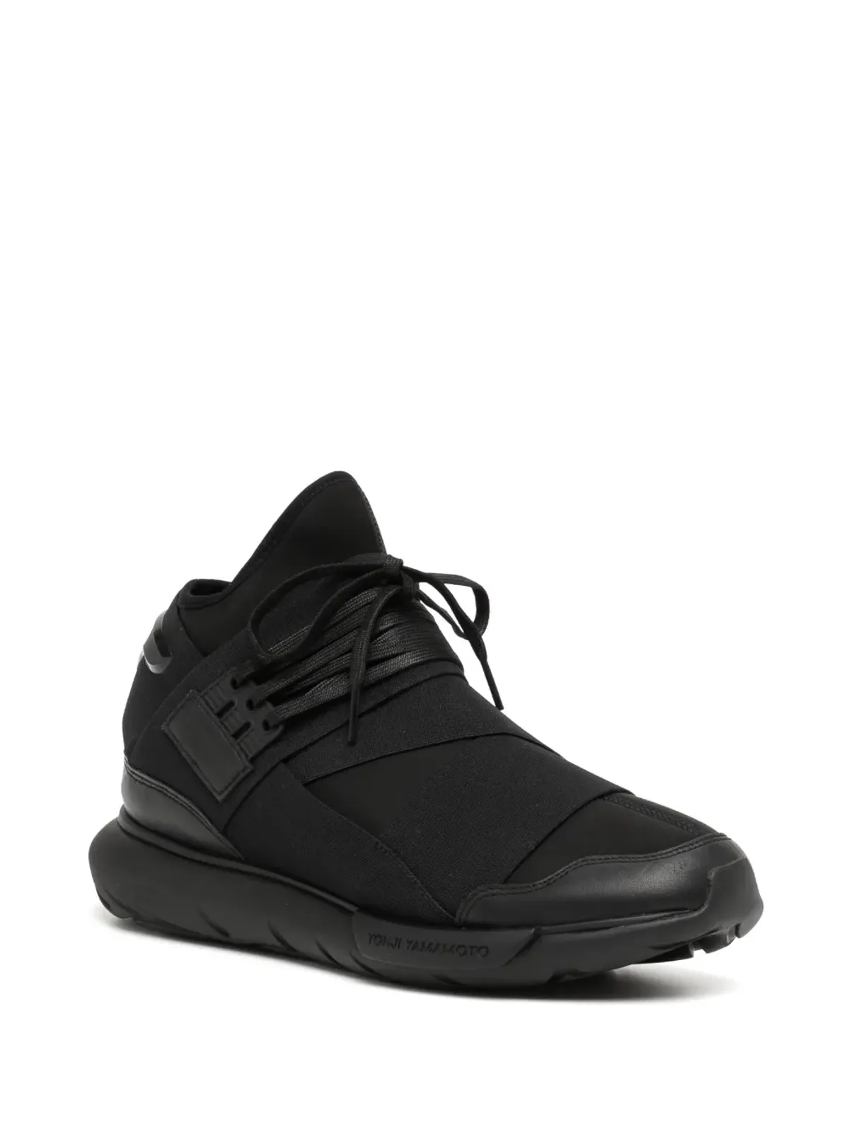 Y-3 Qasa High 'Triple Black' スニーカー - 画像2