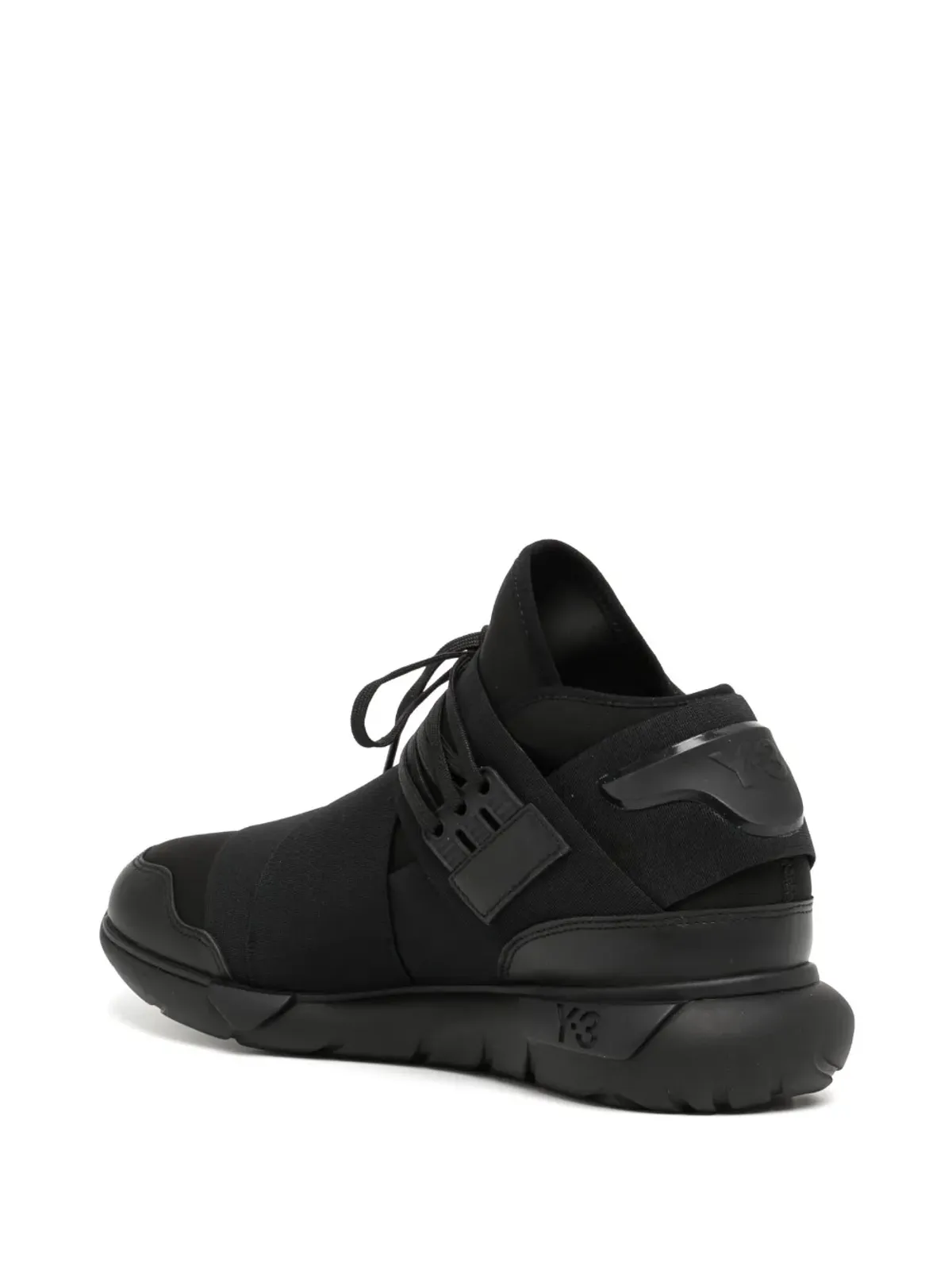Y-3 Qasa High 'Triple Black' スニーカー - 画像3
