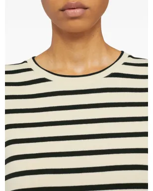 Jil Sander ストライプ柄コットンTシャツ - サムネイル5