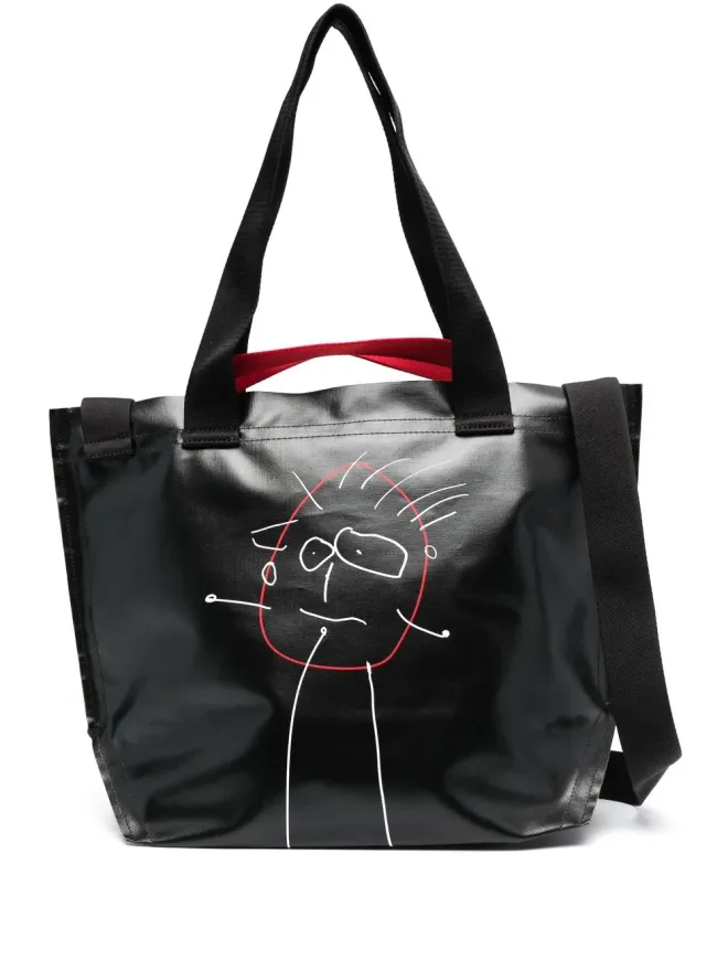 Plan C Plan C グラフィックプリントショルダーバッグの商品画像