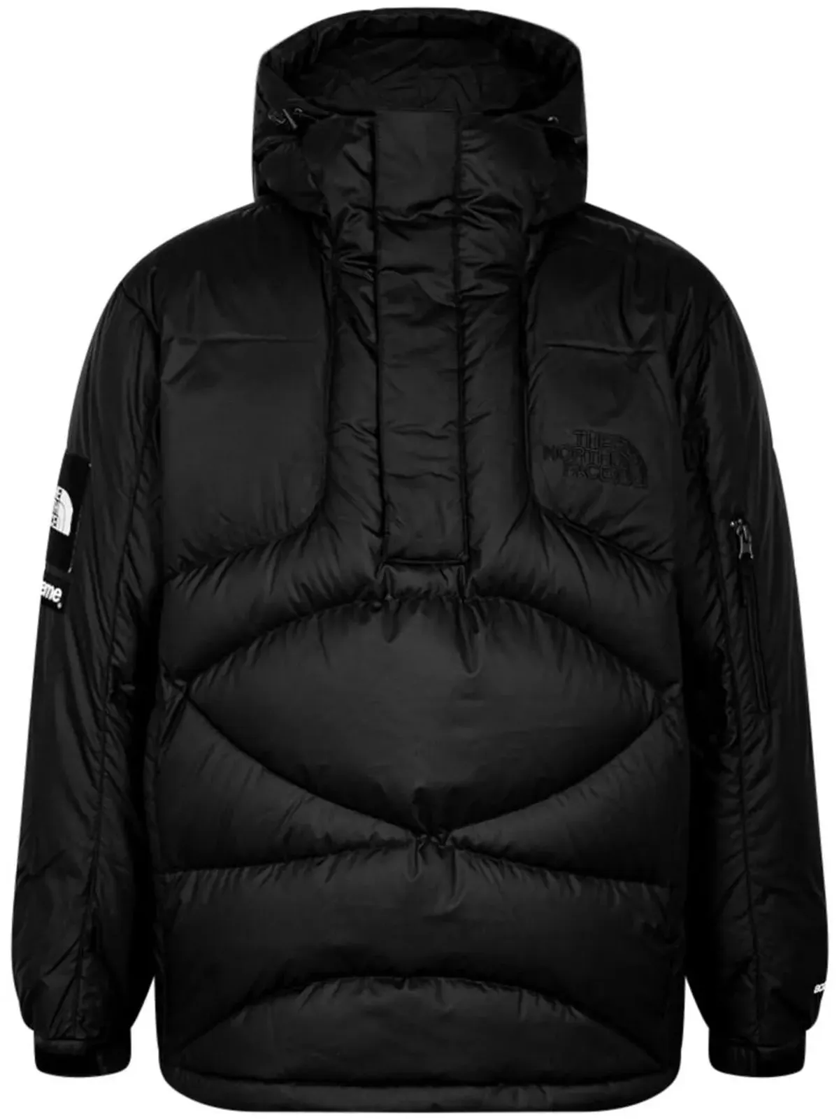 Supreme x The North Face 800フィル プルオーバー ジャケット - ブラック - 画像1