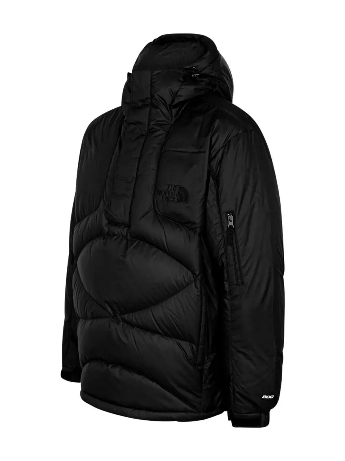 Supreme x The North Face 800フィル プルオーバー ジャケット - ブラック - 画像3