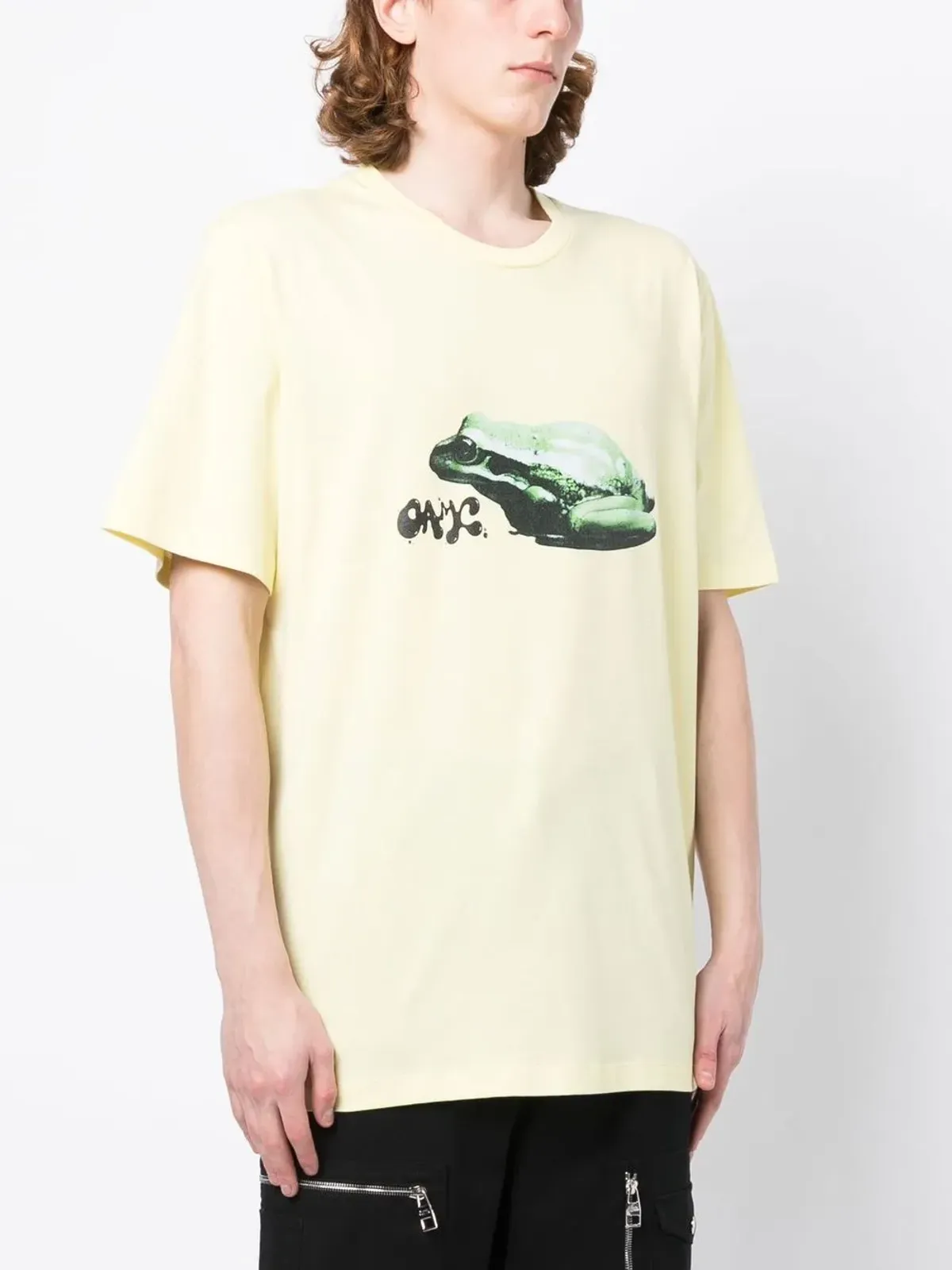 OAMC グラフィックプリント クルーネック Tシャツ - 画像3