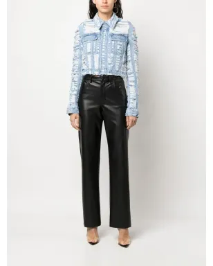 Diesel De-Slimmy-Fsc クロップド デニムジャケット - サムネイル2