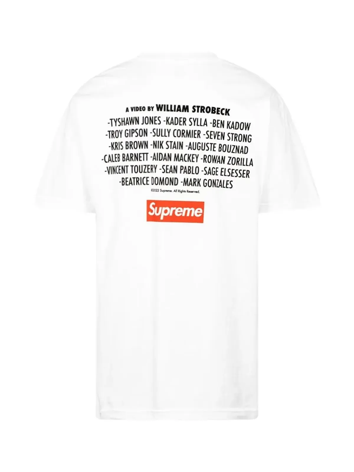 Supreme Play Dead スローガンプリント Tシャツ - 画像2