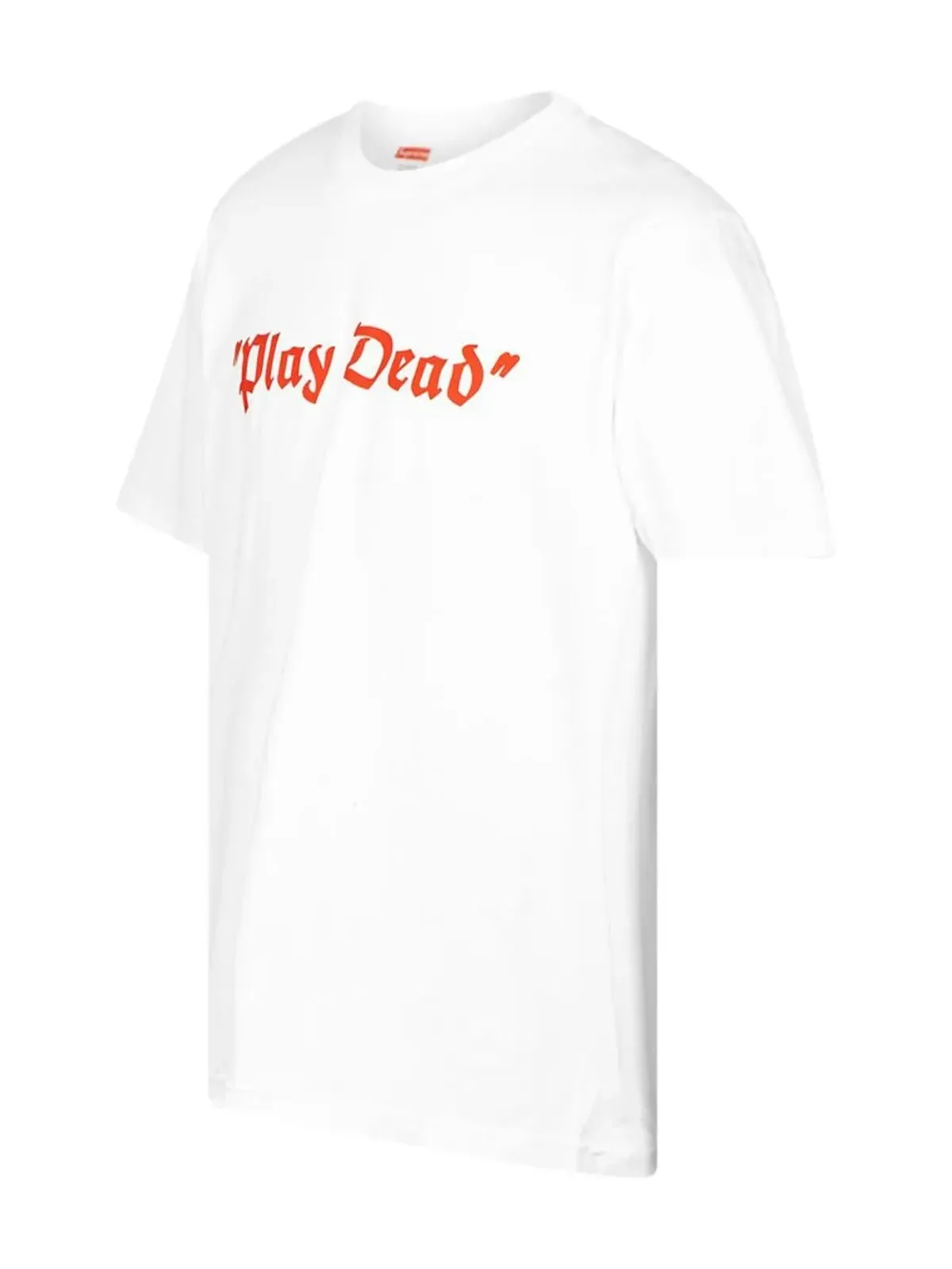 Supreme Play Dead スローガンプリント Tシャツ - 画像3