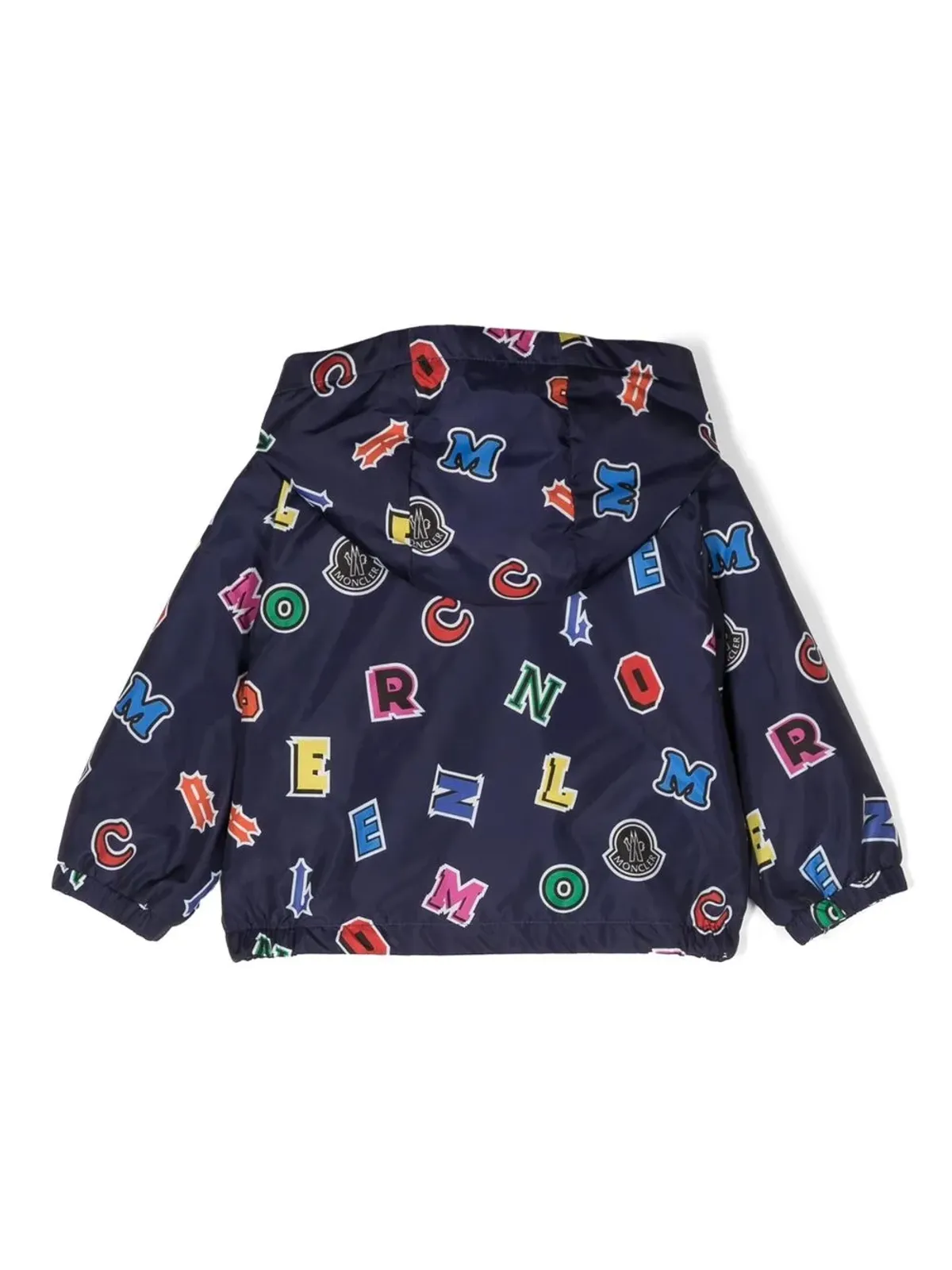 Moncler Enfant フード付きレインジャケット - 画像2