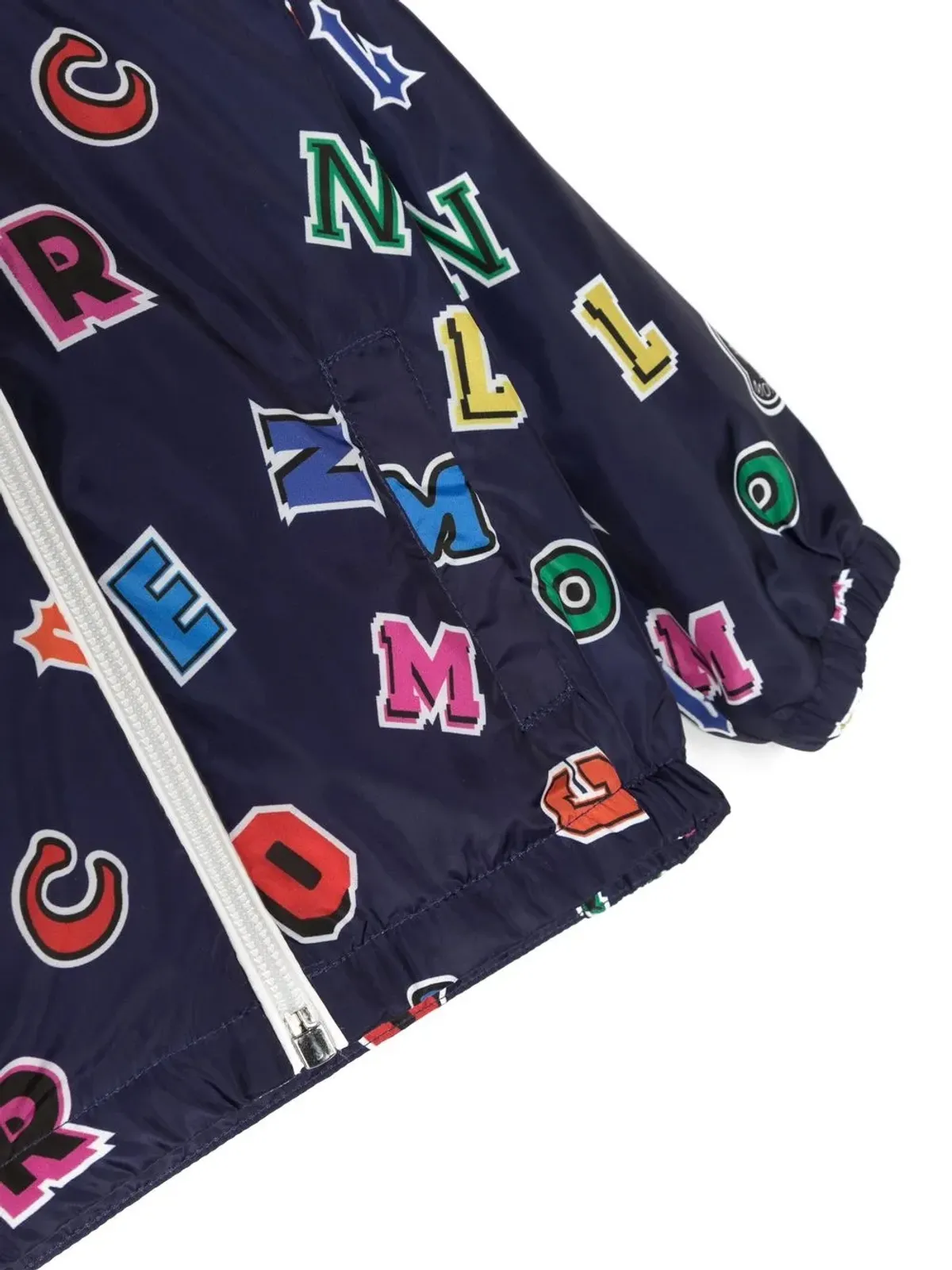 Moncler Enfant フード付きレインジャケット - 画像3