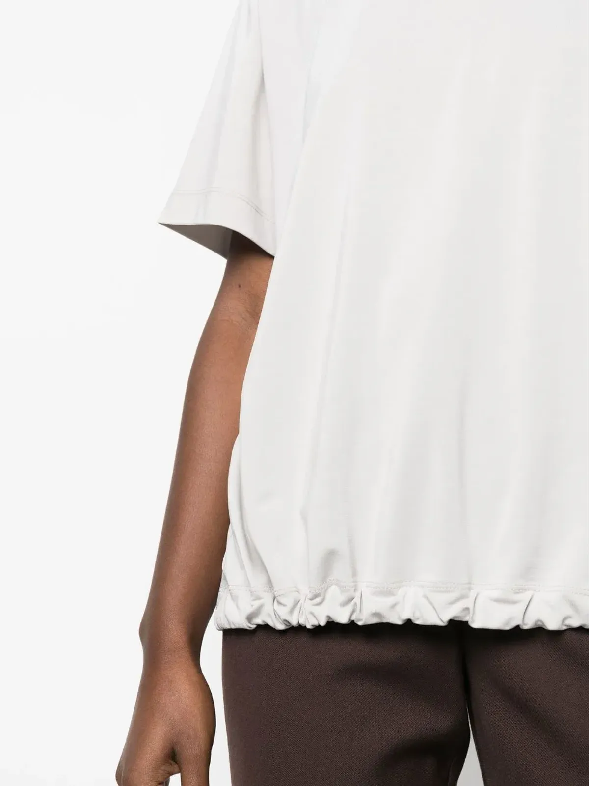 Emporio Armani サイドタイ付きTシャツ - 画像5
