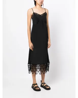 Simone Rocha レーストリム付きミディドレス - サムネイル3
