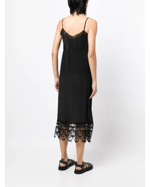 Simone Rocha レーストリム付きミディドレス - サムネイル4