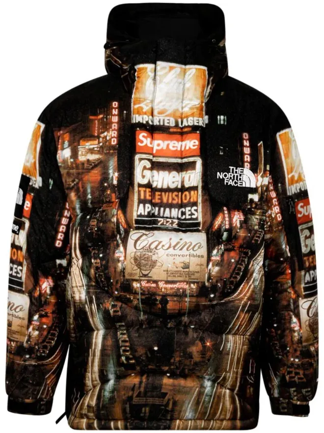Supreme Supreme × The North Face 800フィル・ハーフジップ・フーディー ブラックの商品画像