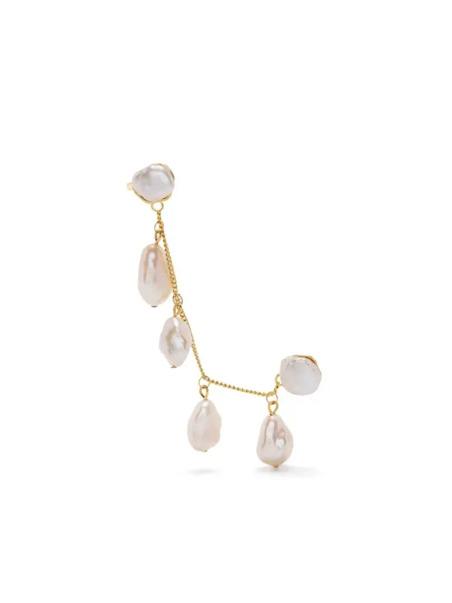 Cult Gaia Cult Gaia シャンティ パールピアス - ホワイトの商品画像