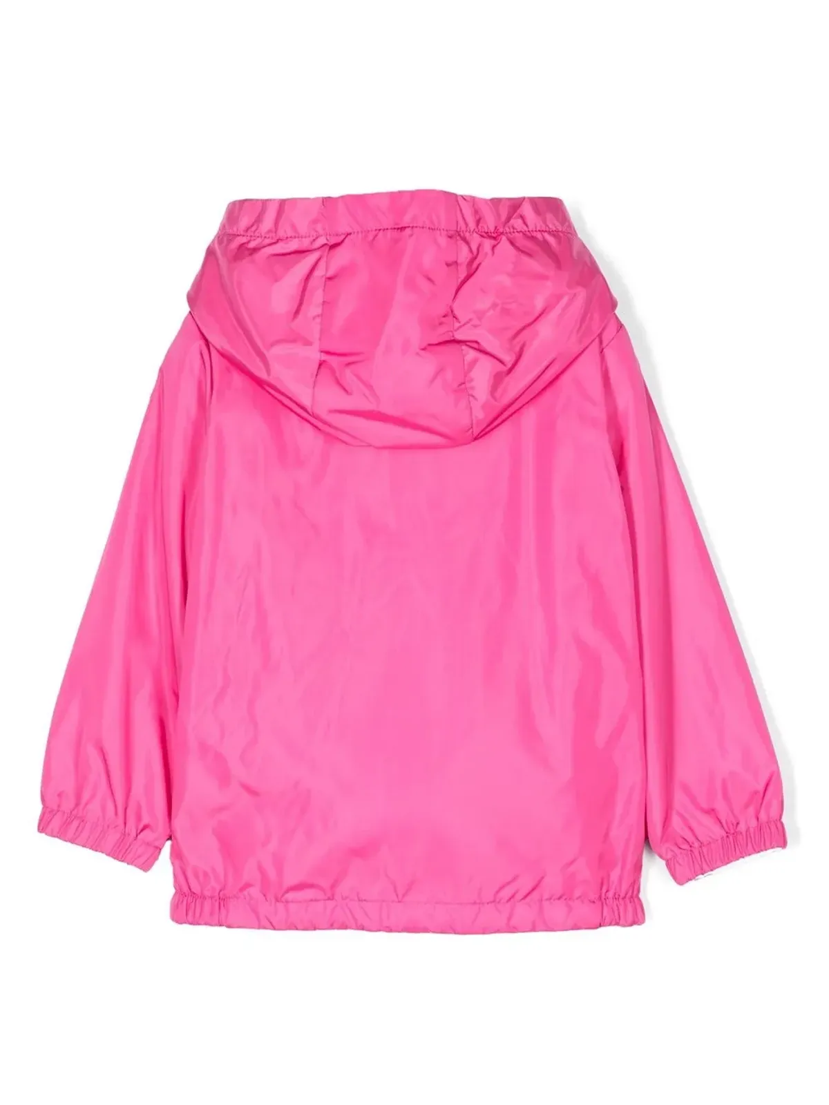 Moncler Enfant ロゴプリントフーデッドジャケット - 画像2