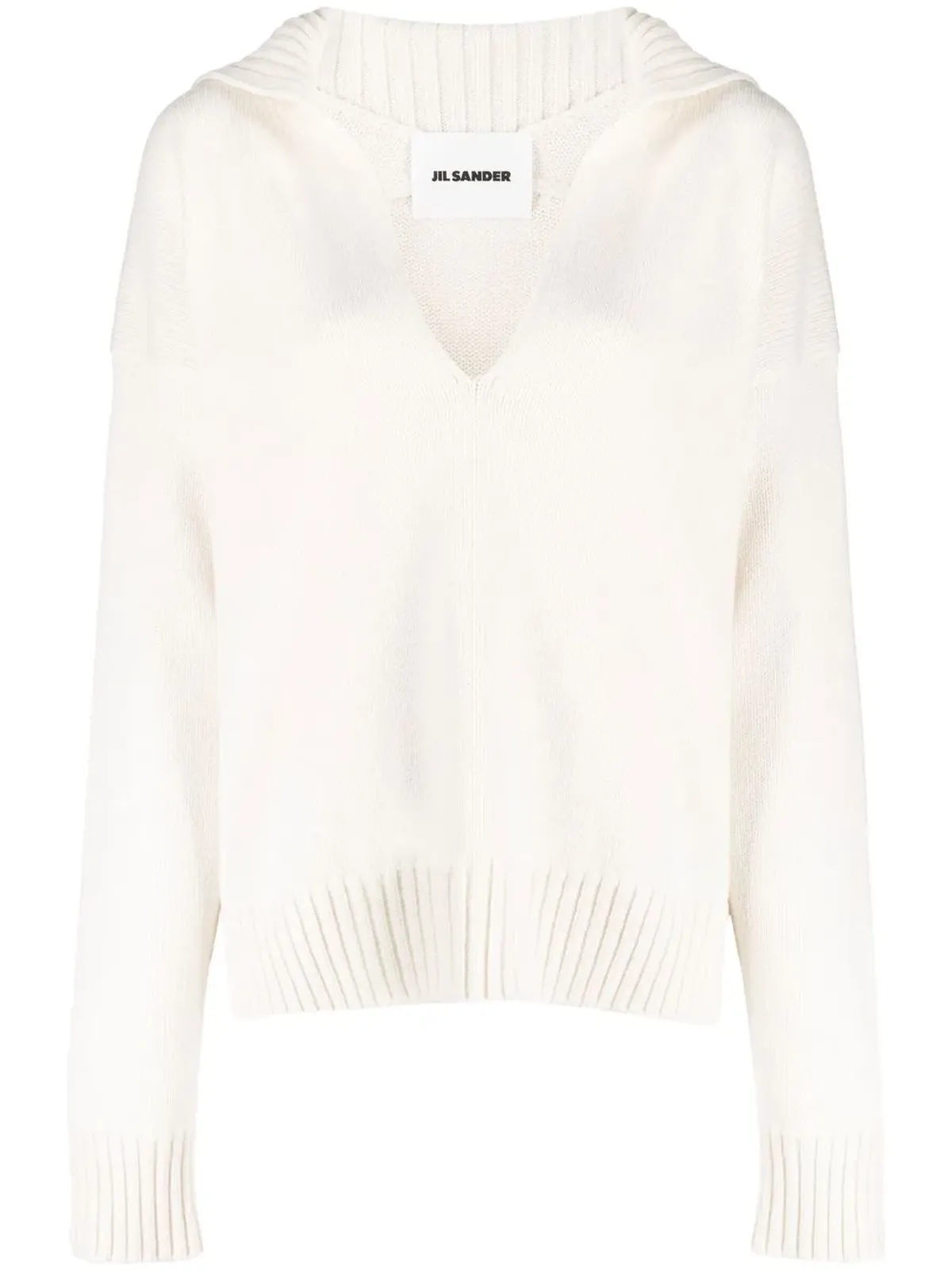 Jil Sander ニット・スプリットネックジャンパー - 画像1